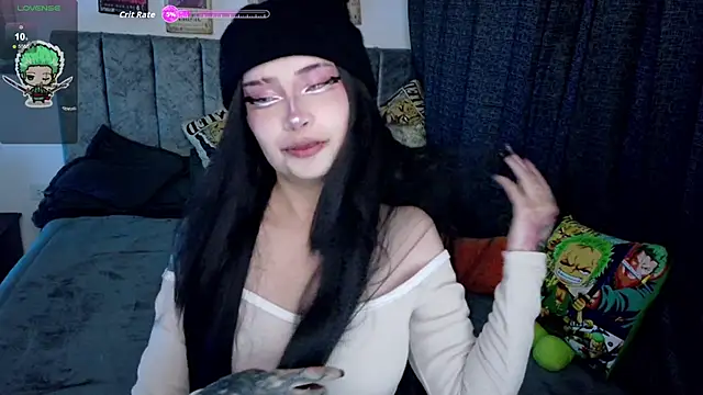 Snapshot of Inori_08 chatting on 10.01.25 Inori 08 online show from 10.01.25