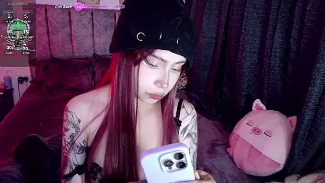 Snapshot of Inori_08 chatting on 11.07.25 Inori 08 online show from 11.07.25