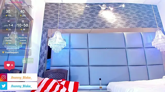 Snapshot of Jhonny-Blake chatting on 03.07.25 Jhonny-Blake online show from 03.07.25