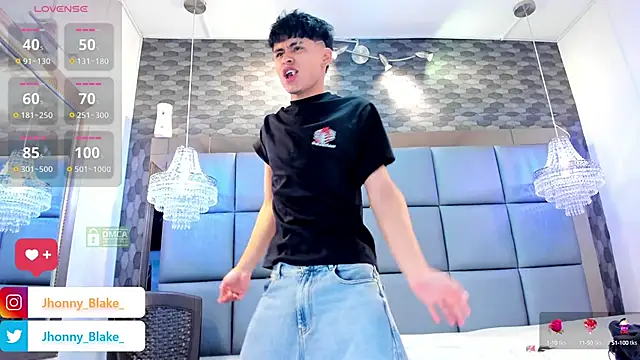Snapshot of Jhonny-Blake chatting on 03.08.25 Jhonny-Blake online show from 03.08.25
