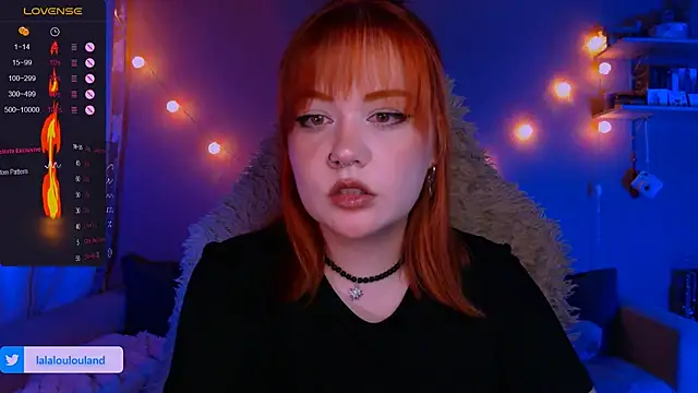 Snapshot of lala_loulou_land chatting on 01.10.25 lala loulou land online show from 01.10.25