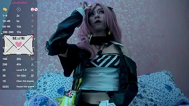 NEZUKO MITSURI online show from 10.31.25