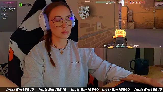 Snapshot of Emili1- chatting on 01.16.25 Emili1- online show from 01.16.25