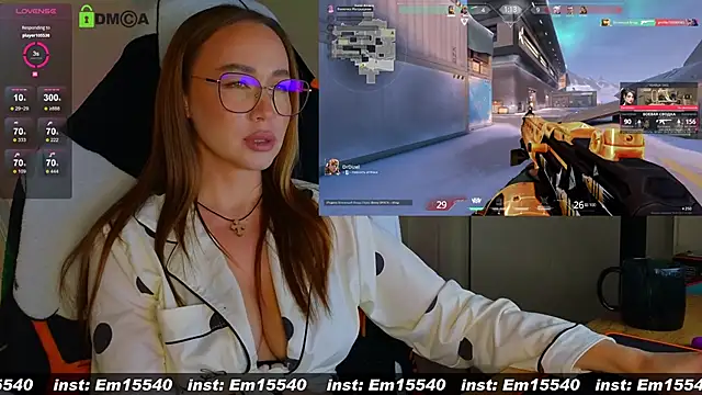 Snapshot of Emili1- chatting on 01.31.25 Emili1- online show from 01.31.25