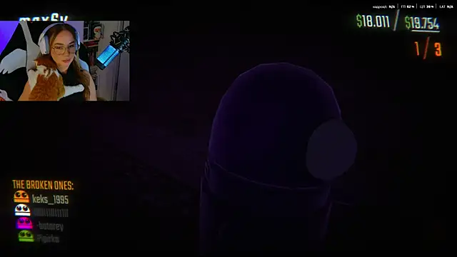 Snapshot of Emili1- chatting on 03.19.25 Emili1- online show from 03.19.25