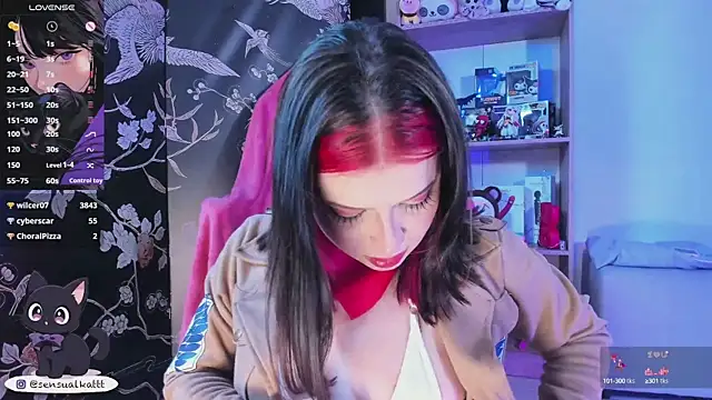 Snapshot of sensualkattt chatting on 03.09.25 sensualkattt online show from 03.09.25