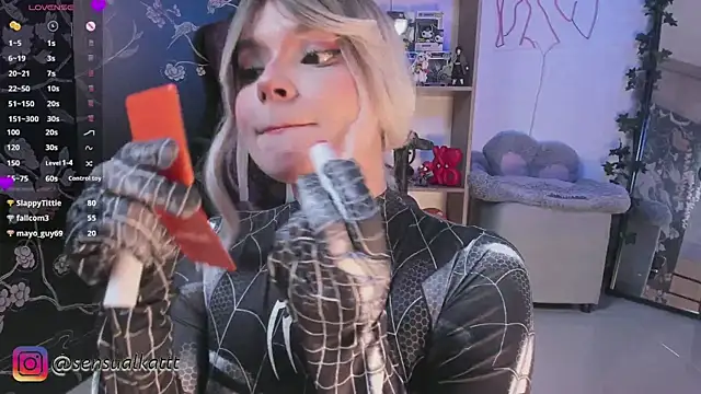 Snapshot of sensualkattt chatting on 03.22.25 sensualkattt online show from 03.22.25