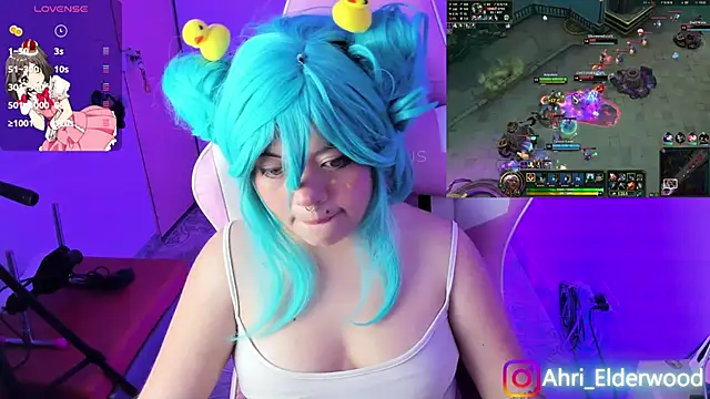 Ahri Elderwood online show from 12.09.24