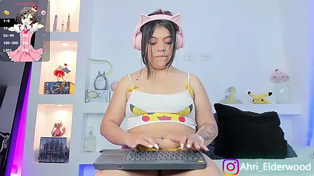 Ahri Elderwood online show from 12.23.24