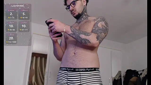 Snapshot of TattedCurls chatting on 02.27.25 TattedCurls online show from 02.27.25