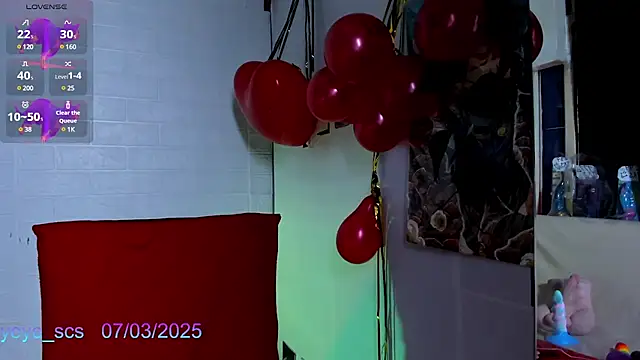 Snapshot of Yeye_scs chatting on 03.07.25 Yeye scs online show from 03.07.25