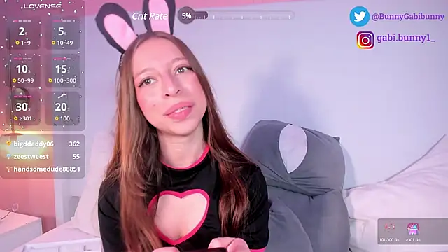gabi bunny online show from 12.31.24