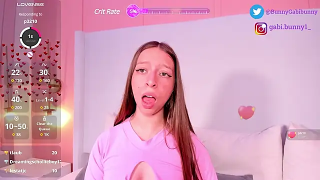 gabi bunny online show from 02.24.25