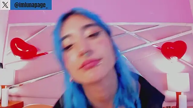 Snapshot of Lunapage chatting on 02.19.25 Lunapage online show from 02.19.25