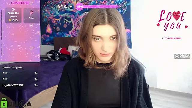 CherryBloom777 online show from 02.15.25