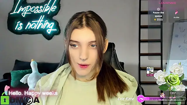 CherryBloom777 online show from 10.15.25