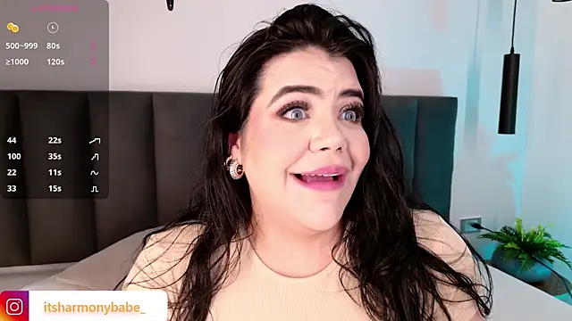 Harmonybabe  online show from 01.11.26