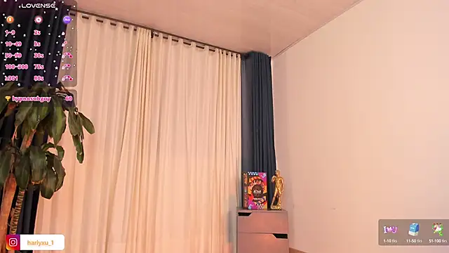 Snapshot of Harlyxu chatting on 01.25.25 Harlyxu online show from 01.25.25