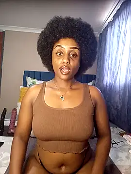 Snapshot of Queen-Chocolate chatting on 01.24.25 Queen-Chocolate online show from 01.24.25