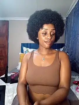 Snapshot of Queen-Chocolate chatting on 01.24.25 Queen-Chocolate online show from 01.24.25