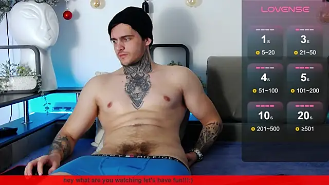 Snapshot of CarterCole chatting on 01.14.25 CarterCole online show from 01.14.25