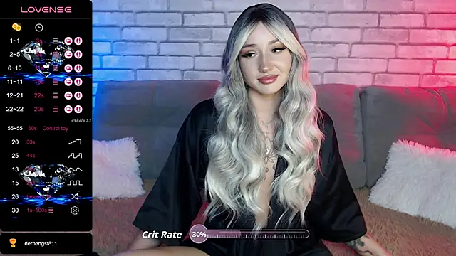 Snapshot of Eva_Evile chatting on 11.03.25 Eva Evile online show from 11.03.25