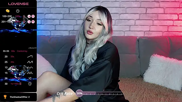 Snapshot of Eva_Evile chatting on 11.07.25 Eva Evile online show from 11.07.25