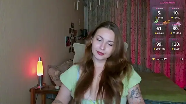 Snapshot of LisaCase chatting on 01.12.26 LisaCase online show from 01.12.26