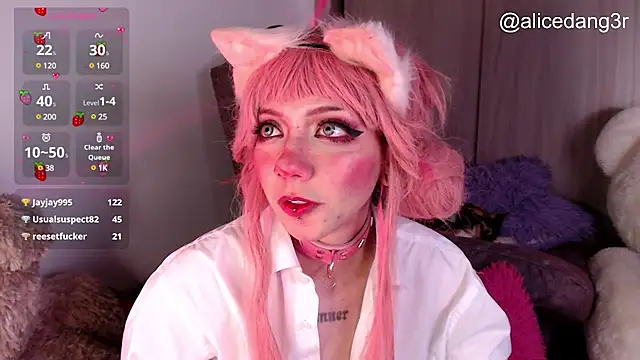 Alicedangerrr online show from 03.14.25