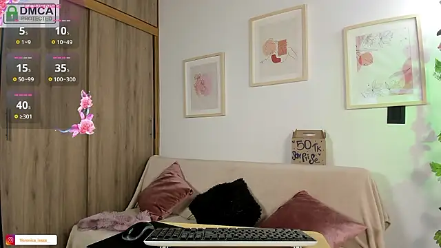 Veronica isaza   online show from 03.10.26