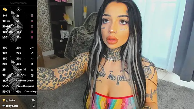 CreamyInkky  online show from 03.07.25