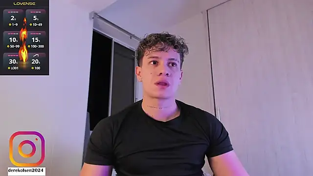 Snapshot of DerekOlsen chatting on 10.28.25 DerekOlsen online show from 10.28.25