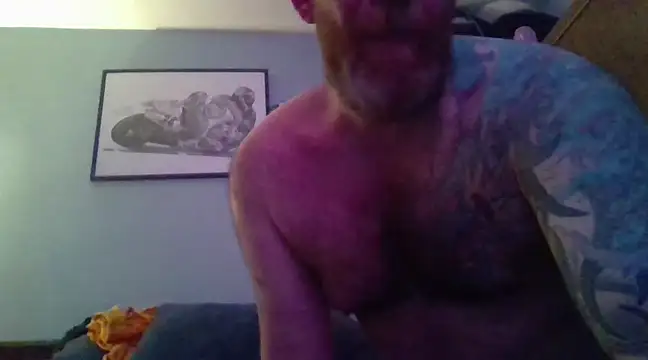 Tattooednakedguy online show from 01.18.25