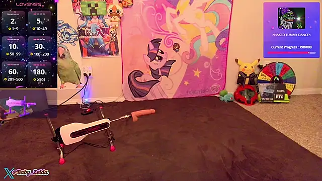 BabyZelda online show from 12.08.24