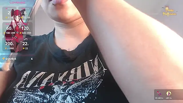 april bunnyy online show from 10.27.25