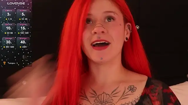 Snapshot of Daarlene chatting on 02.15.25 Daarlene online show from 02.15.25