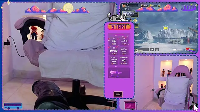 Snapshot of SofiRey_ chatting on 01.07.25 SofiRey online show from 01.07.25