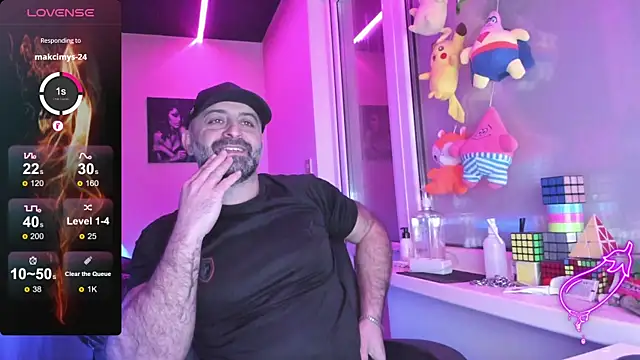 Snapshot of MAGABEAR077 chatting on 03.01.25 MAGABEAR077 online show from 03.01.25