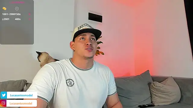 Snapshot of lucasanto_ chatting on 12.18.24 lucasanto online show from 12.18.24