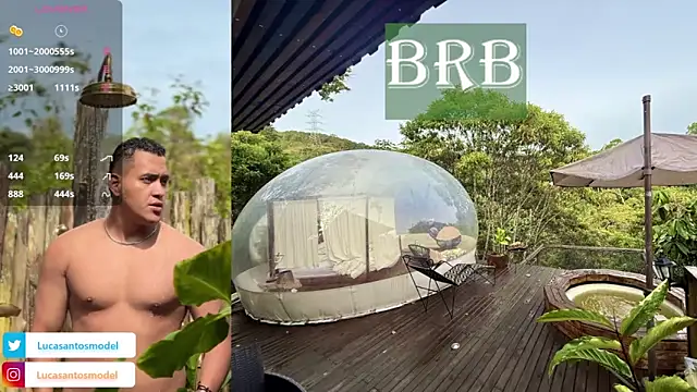 Snapshot of lucasanto_ chatting on 10.17.25 lucasanto online show from 10.17.25