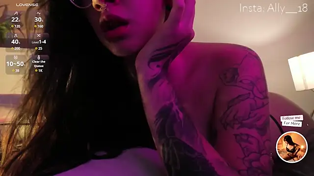 Ally addams online show from 02.13.25