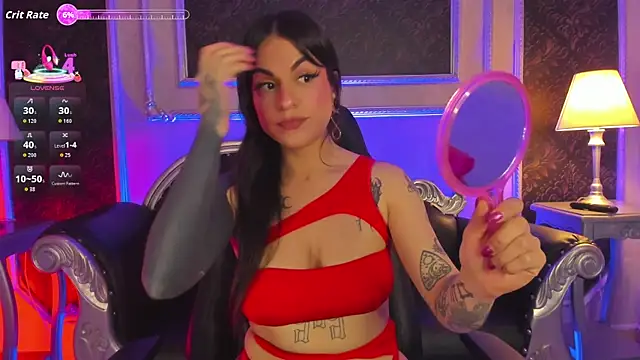 Snapshot of MeganDraco_ chatting on 01.14.26 MeganDraco online show from 01.14.26