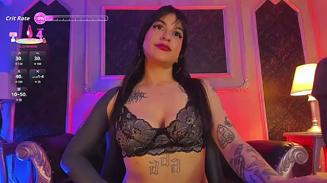 Snapshot of MeganDraco_ chatting on 02.19.26 MeganDraco online show from 02.19.26