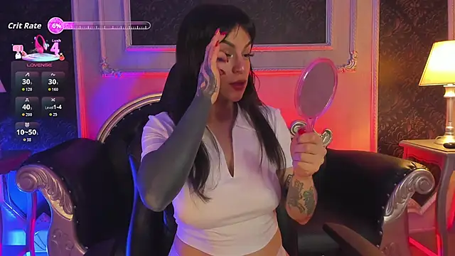 Snapshot of MeganDraco_ chatting on 02.20.26 MeganDraco online show from 02.20.26