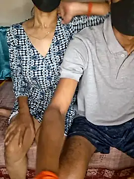 Snapshot of Nitya-Mahesh chatting on 07.29.26 Nitya-Mahesh online show from 07.29.26