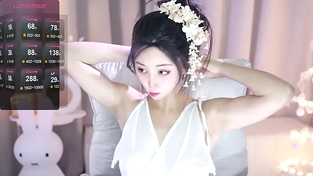 Snapshot of UUKiss_ chatting on 01.10.25 UUKiss online show from 01.10.25