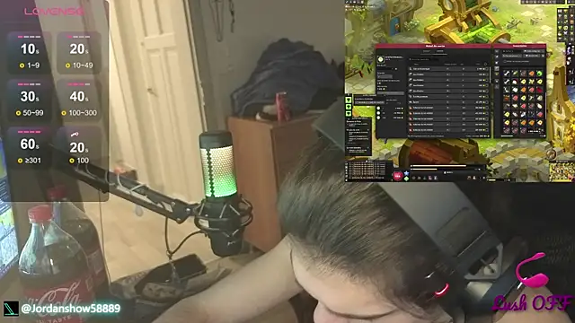 Snapshot of JordanShow chatting on 02.04.25 JordanShow online show from 02.04.25