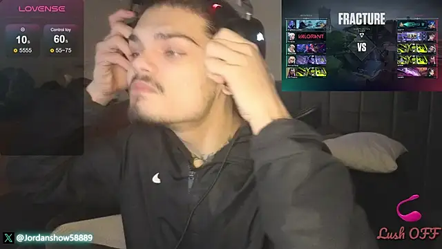 Snapshot of JordanShow chatting on 02.06.25 JordanShow online show from 02.06.25