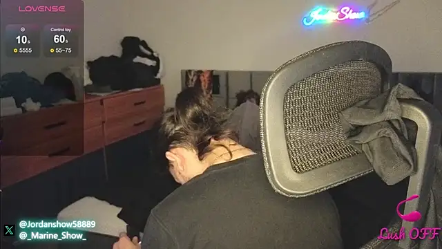 Snapshot of JordanShow chatting on 02.09.25 JordanShow online show from 02.09.25