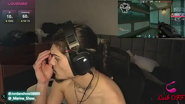 Snapshot of JordanShow chatting on 02.12.25 JordanShow online show from 02.12.25